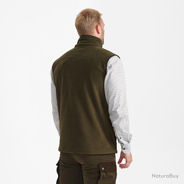 Deerhunter Eagle Fleece waistcoat Tarmac vert Tarmac vert, S