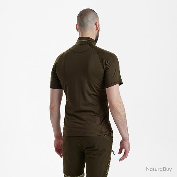 Deerhunter Excape Insulated T-shirt with zip-neck REALTREE EXCAPE� Art vert, L