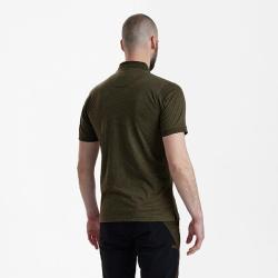 Deerhunter Gunnar Polo Chemise Adventure vert melange Adventure vert melange, XL