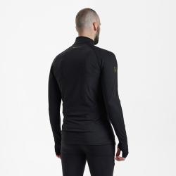 Deerhunter Heat Undershirt with zip-neck Black Black, XL