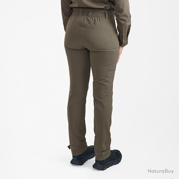 Deerhunter Lady Canopy Pantalon Forest vert Stone Grey, 48