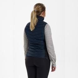 Deerhunter Lady Caroline Padded Waistcoat couleur bois Dark Blue, 42