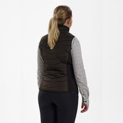 Deerhunter Lady Caroline Padded Waistcoat couleur bois marron Leaf, 44
