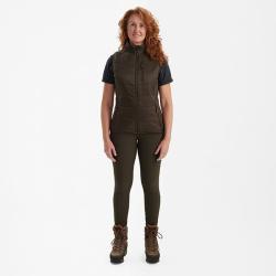 Deerhunter Lady Heat Padded Waistcoat Wood Wood, 48
