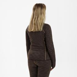 Deerhunter Lady Insulated Fleece vert Melange marron Melange, 34