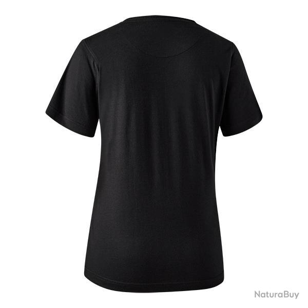 Deerhunter Lady Jubilee T-shirt couleur bois Black, 36