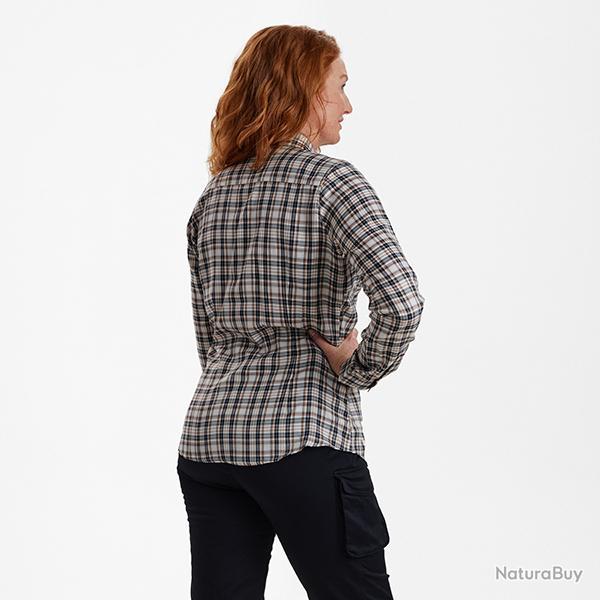 Deerhunter Lady Julia Chemise Blue Check Blue Check, 48