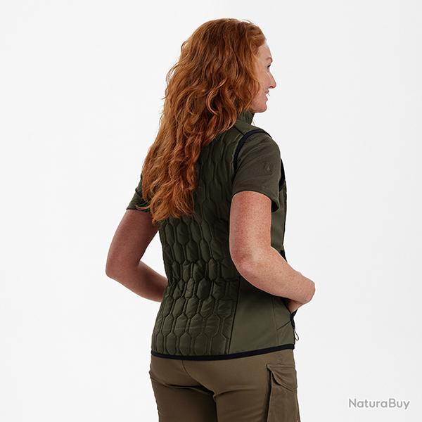 Deerhunter Lady Mossdale Quilted Waistcoat Forest vert Forest vert, 48