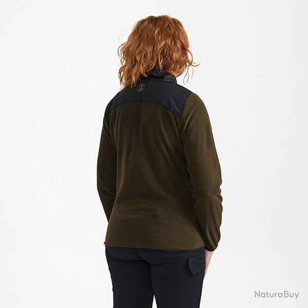 Deerhunter Lady Northward Fleece Veste Hickory Chestnut marron, 48