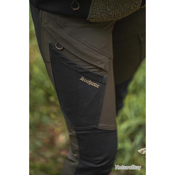 Deerhunter Lady Northward Pantalon Bark vert Bark vert/Black, 46