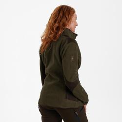 Deerhunter Lady Pam Bonded Fleece Veste Graphite vert Graphite vert, 36