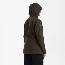 Deerhunter Lady Sarek Shell Veste with hood Butternut Fallen Leaf, 46