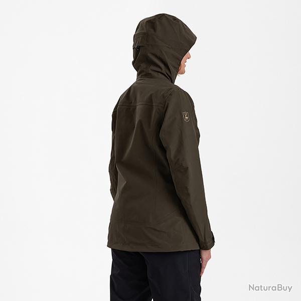 Deerhunter Lady Sarek Shell Veste with hood Butternut Fallen Leaf, 46