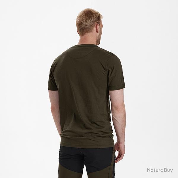 Deerhunter Logo T-shirt Butternut Fallen Leaf, 3XL