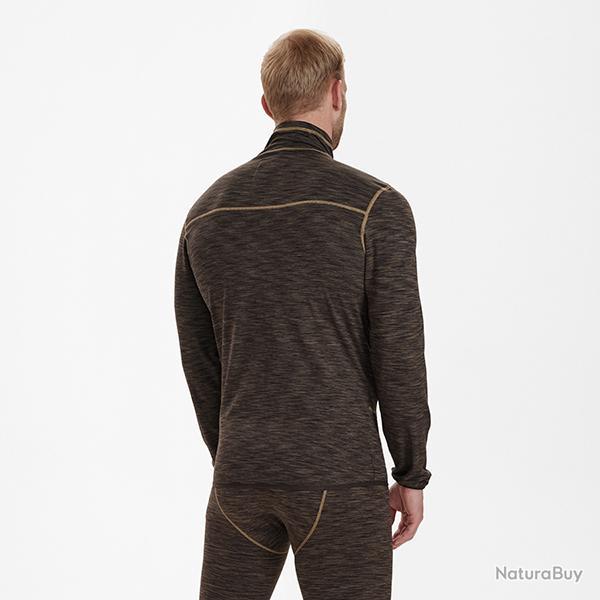 Deerhunter Norden Insulated Fleece vert Melange marron Melange, 4XL