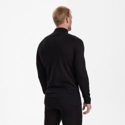Deerhunter Quinn Merino &frac12;-Zip Undershirt Black Oak Black Oak, 2XL