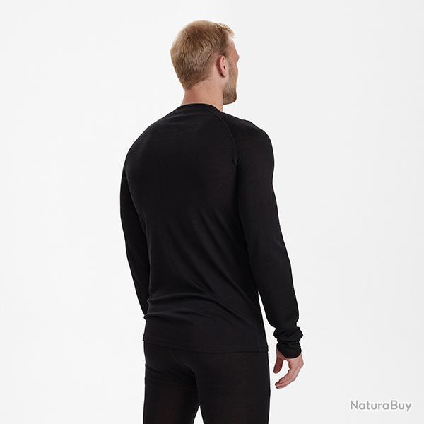 Deerhunter Quinn Merino Undershirt Black Oak Black Oak, S