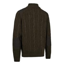 Deerhunter Randall &frac12;-Zip Knit Art vert Art vert, M