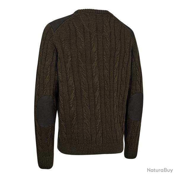 Deerhunter Randall O-neck Knit Art vert Art vert, 4XL