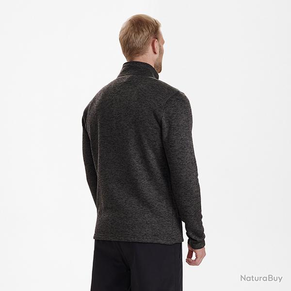 Deerhunter Sarek Knitted Veste Butternut melange Dark Grey melange, 2XL