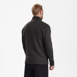Deerhunter Sarek Knitted Veste Butternut melange Dark Grey melange, M
