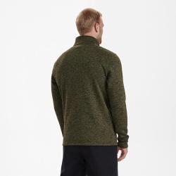 Deerhunter Sarek Knitted Veste Butternut melange Olive Night melange, 3XL