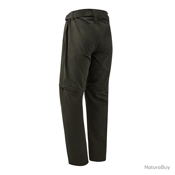 Deerhunter Slogen convertible (Zip-Off) Pantalon couleur bois Black Ink, 58