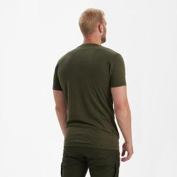 Deerhunter T-shirt - Basic O-neck 2-pack Adventure vert melange Adventure vert melange, S