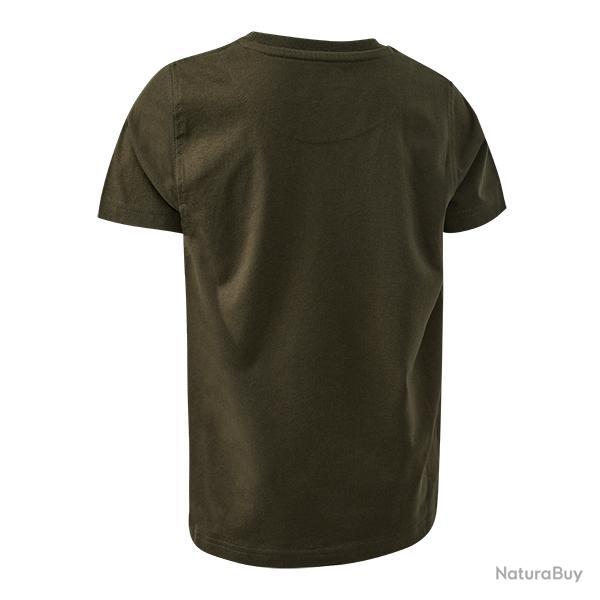 Deerhunter Youth Billie T-shirt Deep vert Deep vert, 140