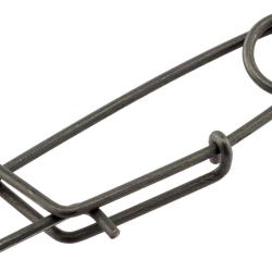 Epingles automatiques inox 10, Argent, 6,5cm (L)