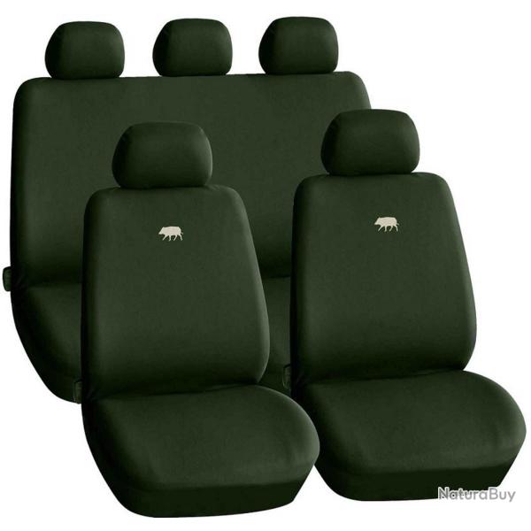 Jeu complet de housses sanglier pour si�ge de voiture