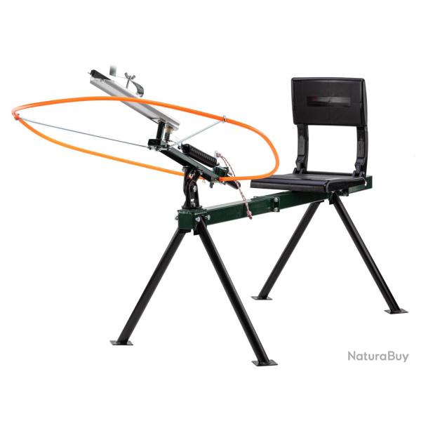 Lanceur de plateaux Ball-trap avec si�ge