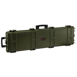 Mallette XL Waterproof OD Green 137 x 39 x 15 cm mousse pr&eacute;-d&eacute;coup&eacute;e - Nuprol