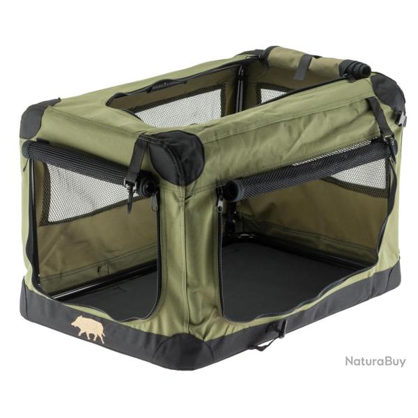 Niche pliable nomade pour petit ou grand chien Vert, 60cm (L) x 42cm (l) x 42cm (h), M