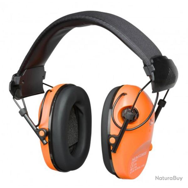 NUM'AXES - Casque antibruit �lectronique CAS1034 Orange