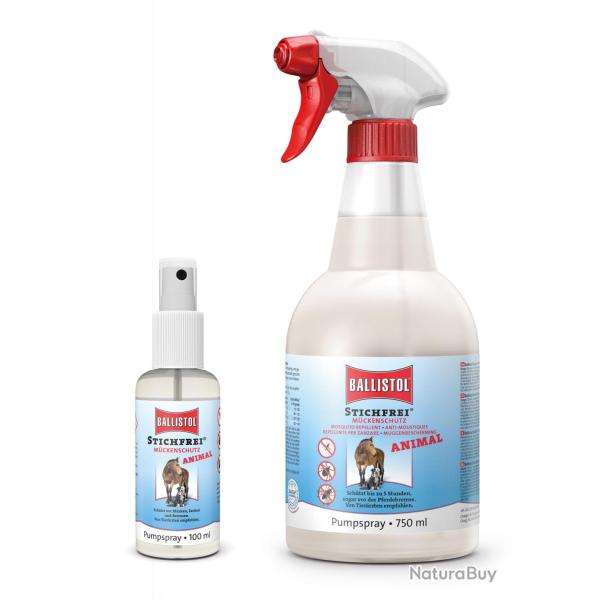 R�pulsif insectes piqueurs pour animaux BALLISTOL Stichfrei 750