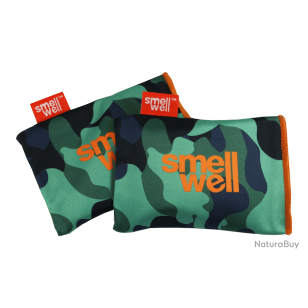 SMELLWELL - D�sodorisant chaussures vert Camo