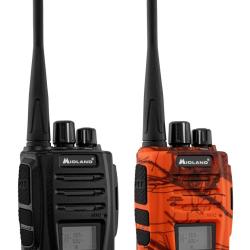 Talkie-Walkie Midland G13 - Noir ou orange Noir, 11,7cm (L) x 6cm (l) x 4,2cm (h)