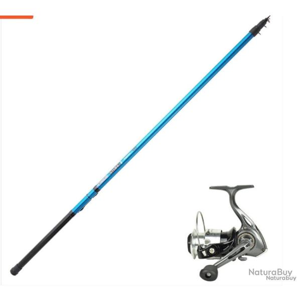 1� sans prix de r�serve ! Ensemble GARBOLINO Canne Strike R 3m80 + Moulinet Strike Trout 081FD