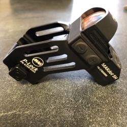 Montage MAK P-Lock avec point rouge pour Glock gen5.
