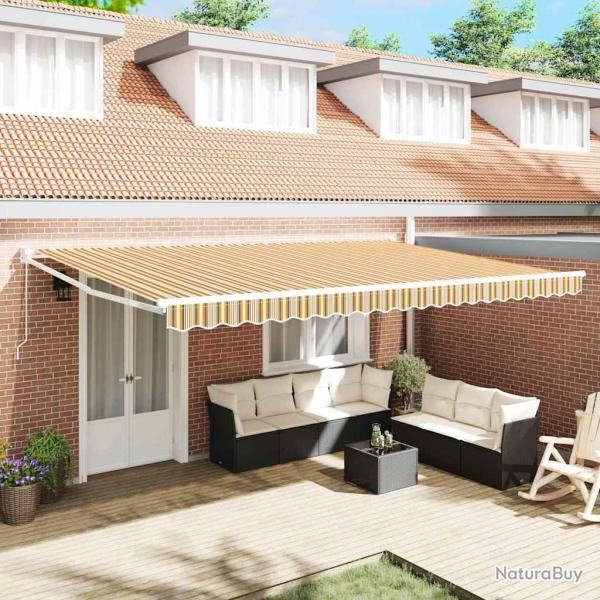 Auvent R�tractable Multicolore 500 � 300 cm