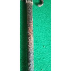 Ancienne ba&iuml;onnette Lebel avec son fourreau