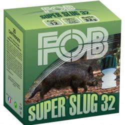 BALLES SUPER SLUG 12/32G X25 - FOB