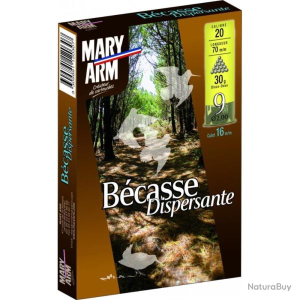 CARTOUCHES BECASSE 20/70 30G BG N9 X10 - MARY ARM