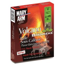 BALLES SC VOLCANO 12/20G X10 - MARY ARM