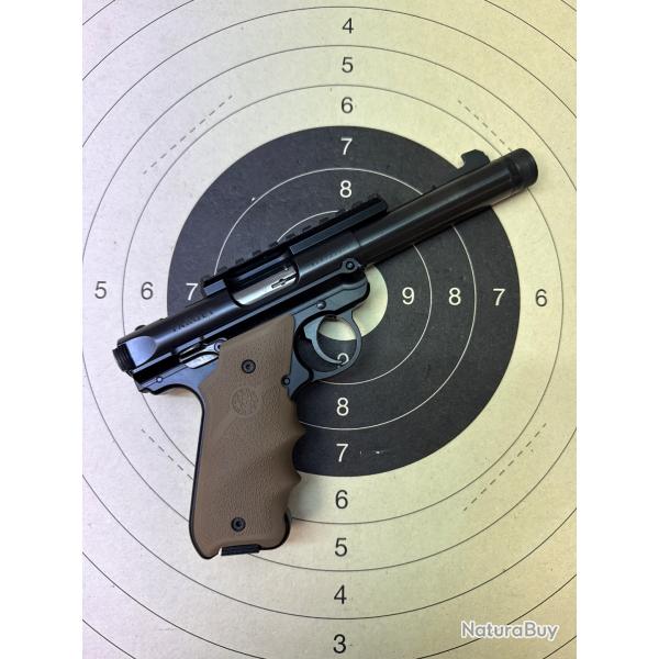 Pistolet RUGER MARK IV Target bronzerCal 22LR