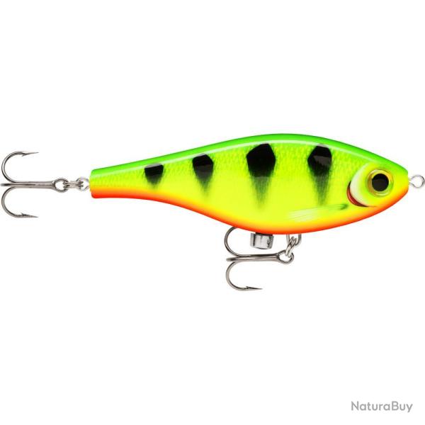 POISSON NAGEUR SUPER SHADOW RAP JERK 11CM 41G - FIRE TIGER - RAPALA