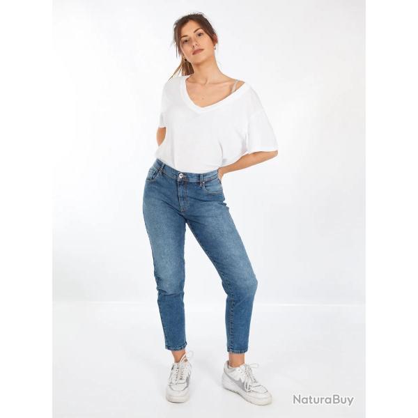 Jeans COMPLICES Alma Stone pour femme taille haute Stretch