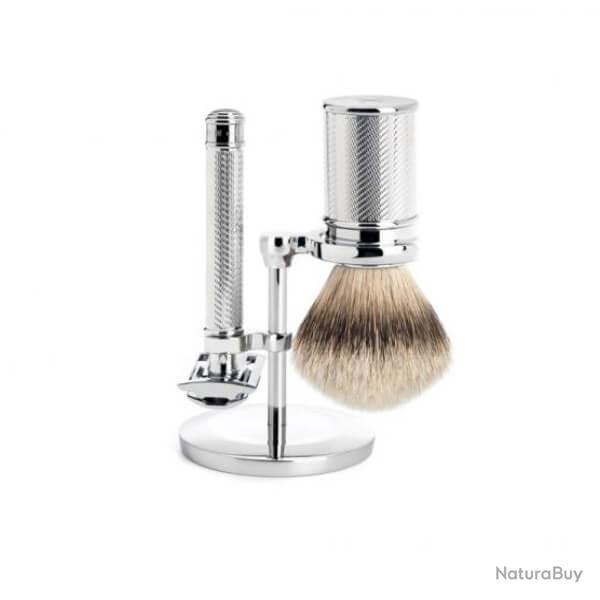 Set 3 pi�ces Muhle Tradition s�curit� chrom� pur argent�