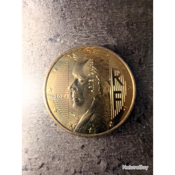 Pi�ce de 50 cts euro marie curi ann�e 2024